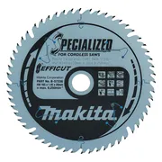 Makita Cirkelzaagblad voor Hout | Efficut | Ø 165mm Asgat 20mm 56T - B-57336