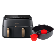 Philips 3000 series Dual Basket NA352/00 + Bakmeesterset