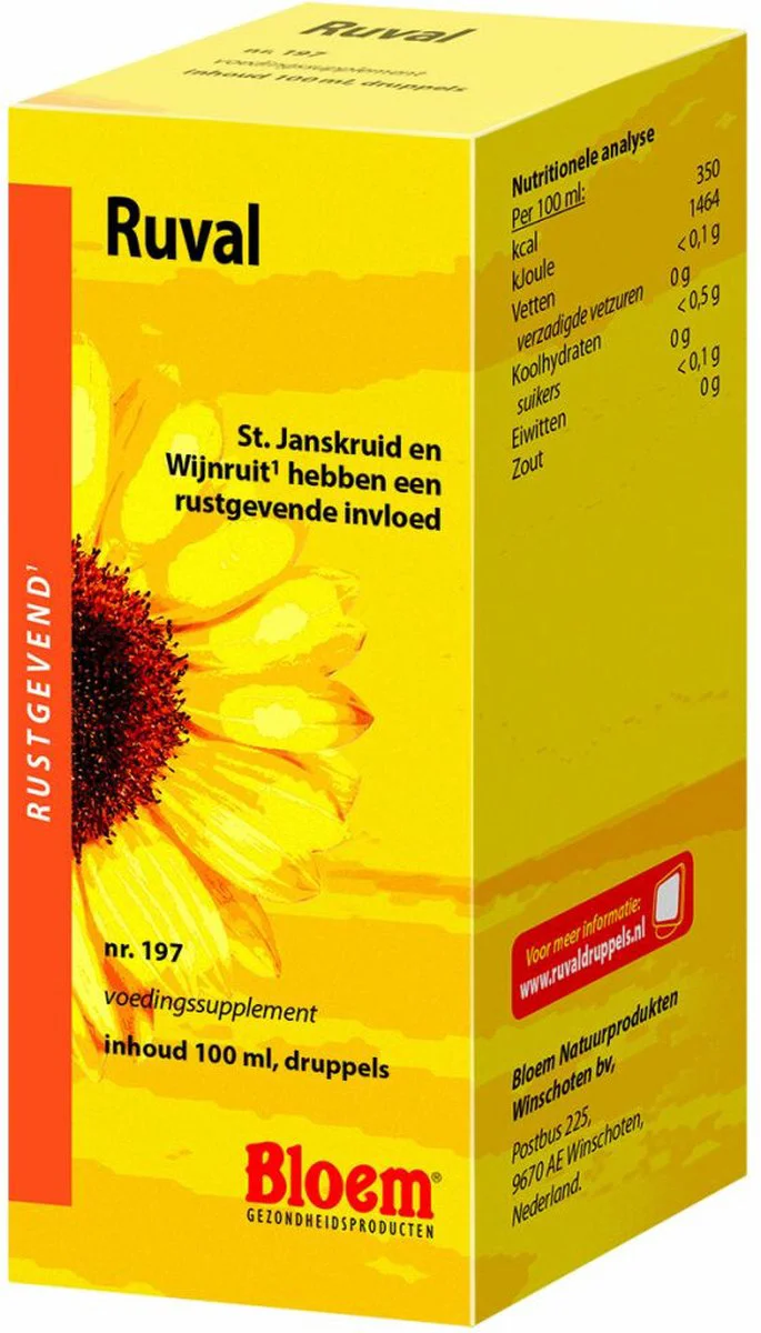 Bloem Ruval Druppels 100ML