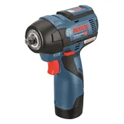 Bosch Professional GDS 12V-115 Accu slagmoersleutel 115Nm 3/8" frictiering 12V 3.0Ah (2x) in L-Boxx - 06019E0103