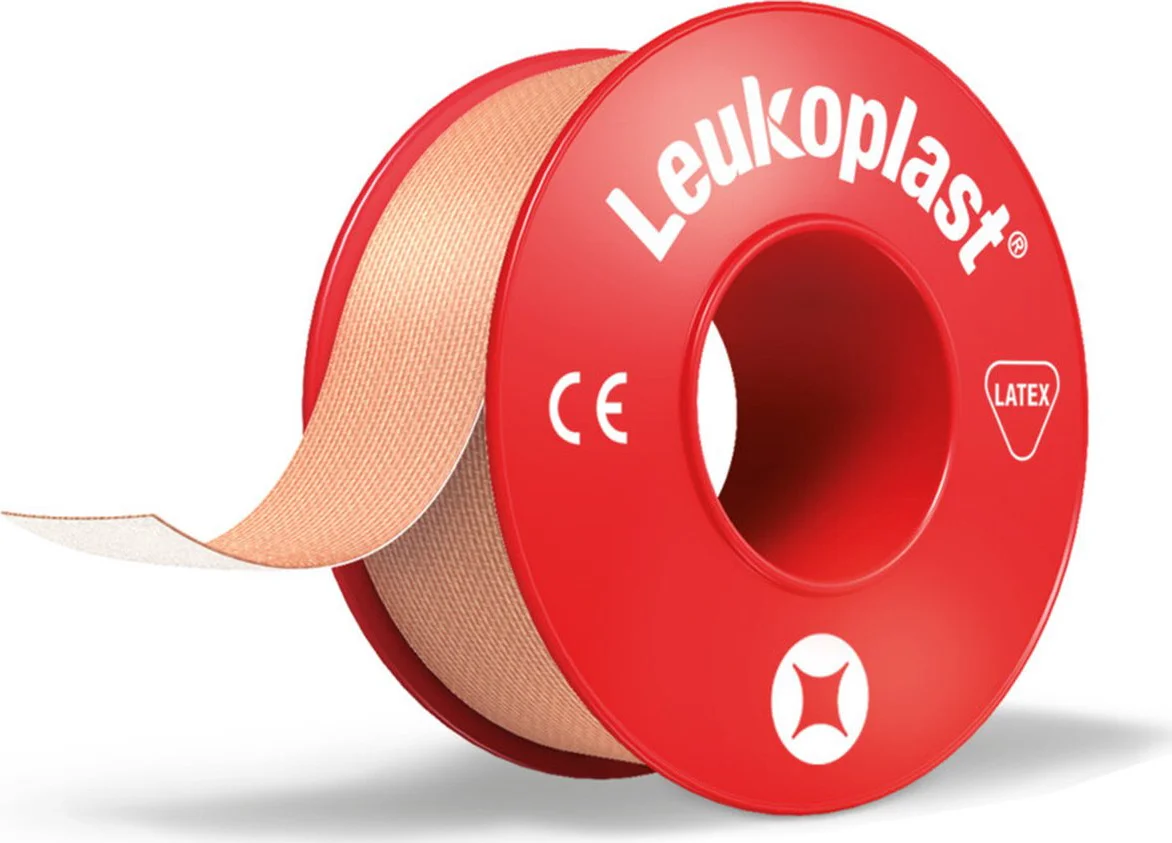12x Leukoplast Hechtpleister 5 m x 2,50 cm