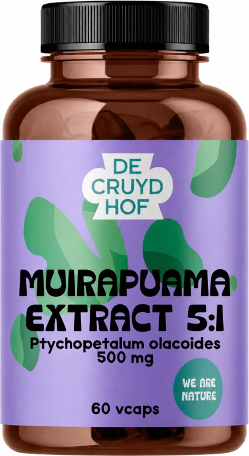 Cruydhof Muirapuama Extract Capsules 60VCP