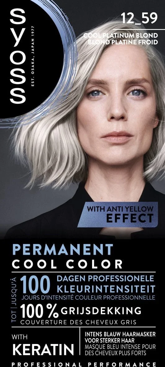 Syoss Baseline Haarverf 12-59 Cool Platinum Blond