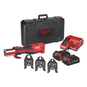 Milwaukee M18 BLHPT-202C TH-Set FORCE LOGIC™ Accu hydraulische perstool 18V 2.0Ah in koffer - 4933451135