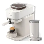 Philips Baristina BAR308/00 Wit + Melkopschuimer