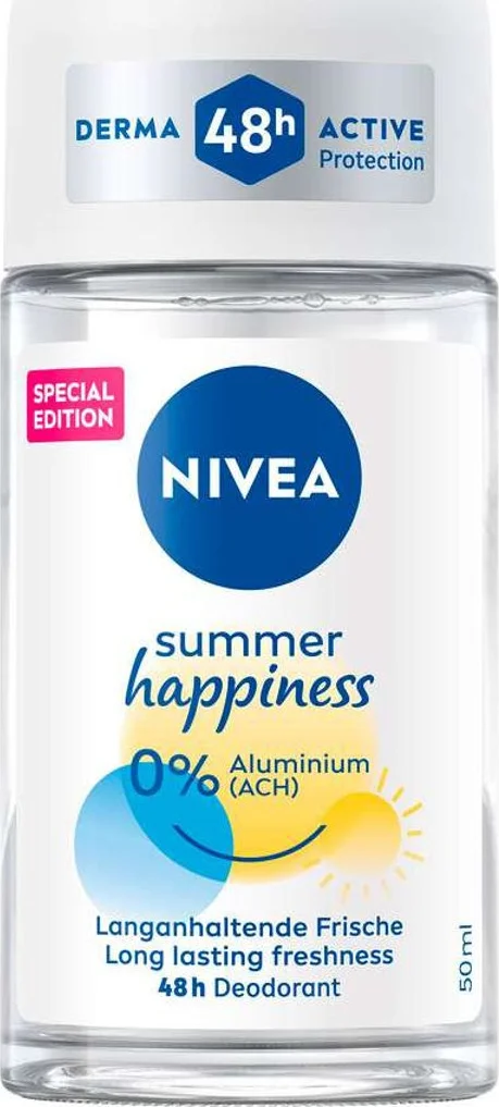3x NIVEA Deodorant Roller Summer Happiness 50 ml