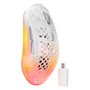 SteelSeries Aerox 3 Gen 2 Draadloze Gaming Muis Ghost