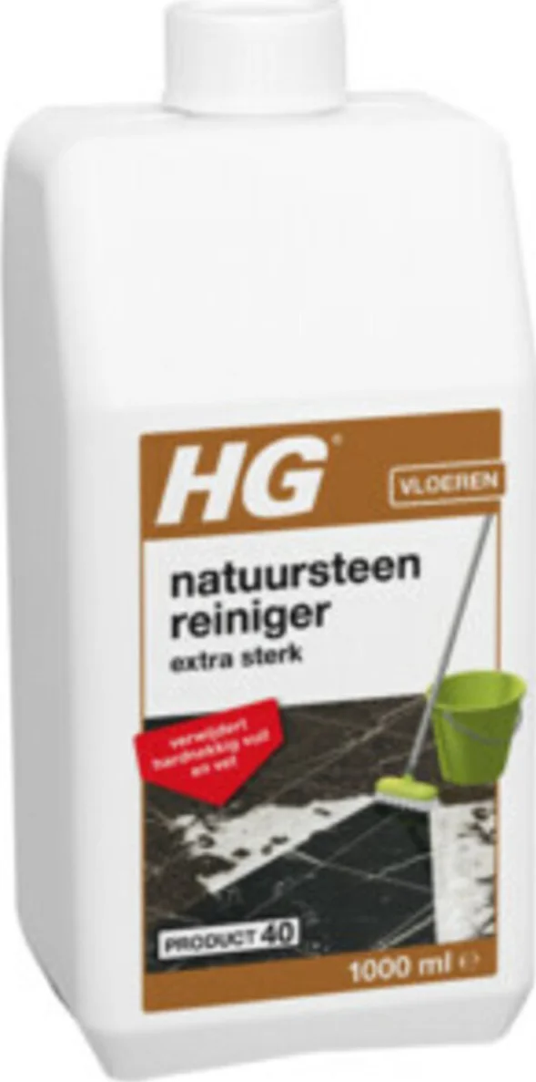 6x HG Natuursteenkrachtreiniger Extra Sterk 1 liter