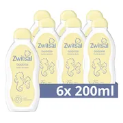 Zwitsal - Badolie - Baby - 6 x 200 ml
