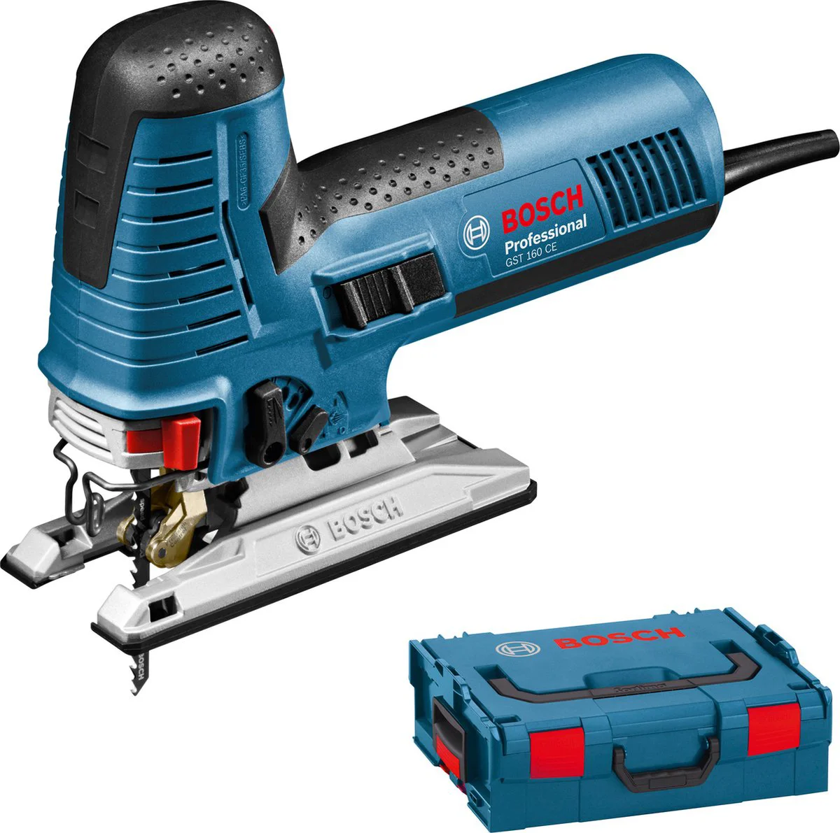 Bosch Professional GST 160 CE Decoupeerzaag 800W in L-Boxx - 0601517000
