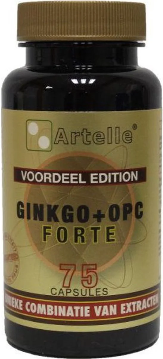 Artelle Ginkgo + OPC Forte Capsules 75 st * 75CP