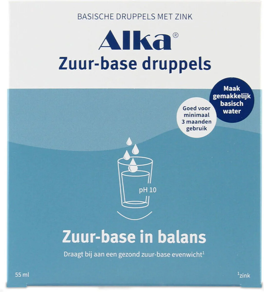 Alka Zuur-Base Druppels 55ML