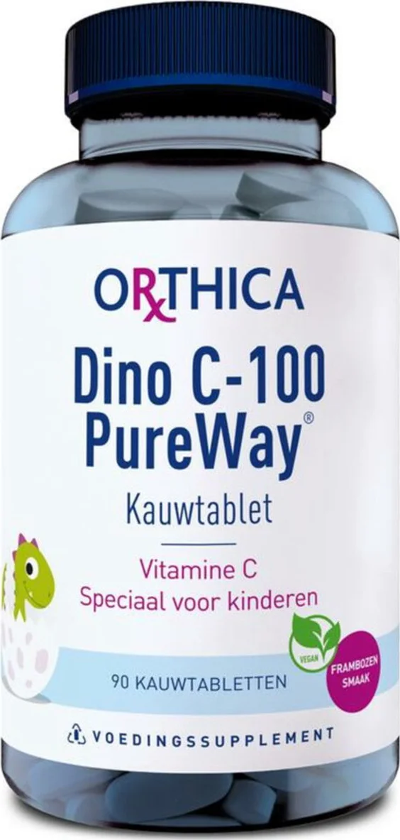 2x Orthica Dino C-100 PureWay 90 kauwtabletten