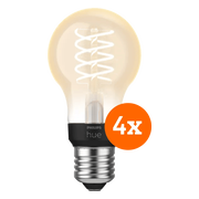 Philips Hue Filamentlamp White Standaard E27 - 2023 - 4-pack