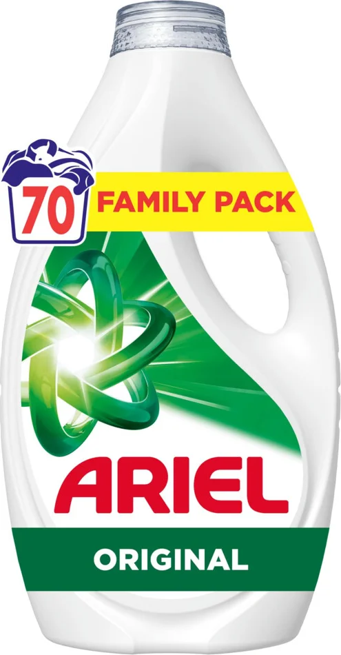 4x Ariel Vloeibaar Wasmiddel Original 70 Wasbeurten 3150 ml