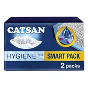 Catsan Hygiene Plus Kattenbakvulling Smartpack 2 x 4 liter