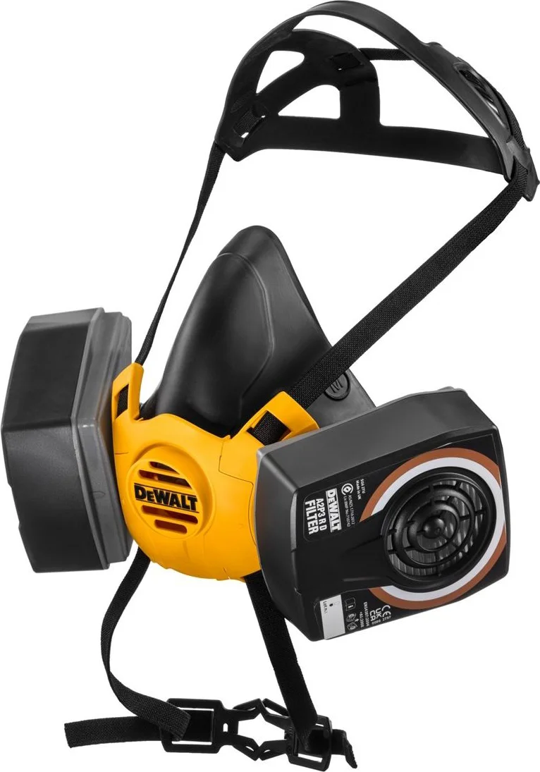 DeWALT Lichtgewicht halfgelaatsmasker met A2P3 filters - Maat L