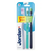 Jordan Tandenborstel Clean Smile Soft 3-pack