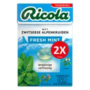 Ricola Keelpastilles Fresh Mint Suikervrij 100GR