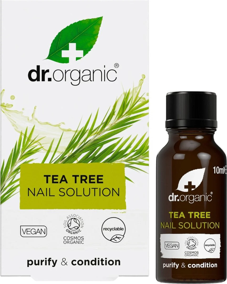 Dr Organic Tea Tree Nail Solution 10ML