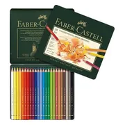 Faber-Castell kleurpotloden - Polychromos - 24 stuks in blik - FC-110024