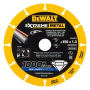 DeWALT DT40253 EXTREME™ Metal Diamant Doorslijpschijf 150mm