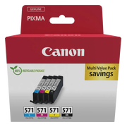 Canon CLI-571 Cartridges Combo Pack
