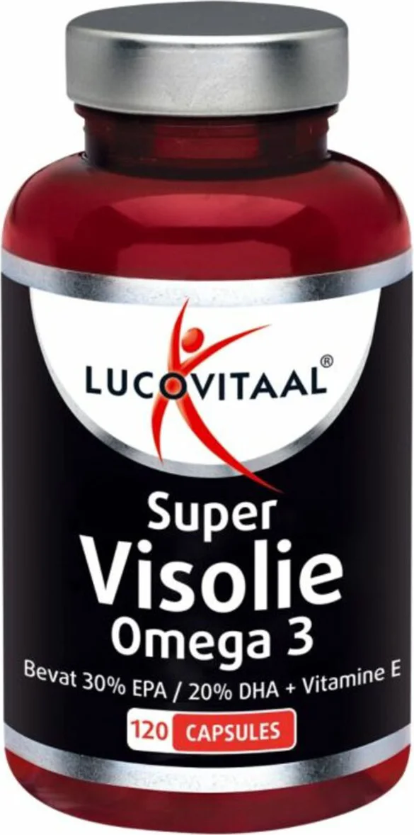 2x Lucovitaal Visolie Super Omega 3 120 capsules