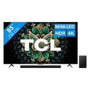 TCL 85" QD Mini-led C61K 4K (2025) + TCL Q75H
