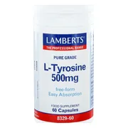 Lamberts L-tyrosine 500mg Capsules 60CP