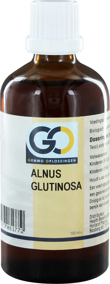 GO Gemmo Oplossingen Alnus Glutinosa Bio Tinctuur 100ML
