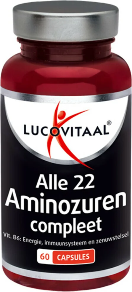 3x Lucovitaal Aminozuren Compleet + Vitamine B6 60 capsules